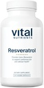 Vitālie barības līdzekļi Resveratrols -- ultraaugstas potences antioksidants -- Trans Resveratrols sirds un šūnu veselības atbalstam * -- Vegan Papildinājums - Glutens, Piens un sojas bez -GMO - 120 kapsulas