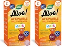 Dabas ceļš dzīvs! Bērnu dienas košļājamie multivitamīni, uztur kaulu, acu un imūno veselību*, apelsīnu un apelsīnu augļu uzlējumus, bez lipekļa, 120 košļājamās tabletes (iepakojums Maija starpi) (2. iepakojums)