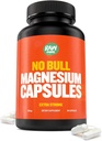 Magnija kapsulas „Nav buljona”, unikāla magnija citrāta un oksīda formula miegam un relaksācijai, magnija tabletes muskuļu sāpes un spazmas novēršanai, magnija oksīda citrāts, 500g