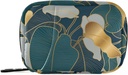 Vintage Palm Leaf Pill Box 7 Day Pill Case Bag Travel Pill Organizators Bag ar rāvējslēdzēju Pārnēsājams Weekly Case Compact Izmērs Vitamīnu piedevas turētājam