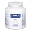 Pure Iekapsulācijas NAC 600 mg - N- Acetyl Cysteine NAC papildinājums plaušu veselībai un imūnās sistēmas atbalstam, aknu balstam un antioksidantiem* - ar brīvo formu N- Acetyl- L- Cysteine - 360 kapsulas