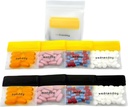 AM/PM Pill Pouch Maisi ceļošanai 7 dienu laikā, atkārtoti lietojamas Pill somas ar nedēļas atzīmēm dienām, vitamīnu un piedevu, tablešu, multi-Purpose zāļu organizators (ar Pill Cutter)
