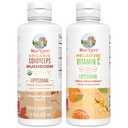 MaryRuth Organics Cordyceps Liposomal (Maple Spice) & Vitamīns C (Citrus & Vanilla) 