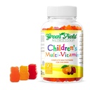 Greenfield Nutritions Kids Želatīns Bezmaksas Halal Multivitamīnu Gumies - Visi Essential Halal Vitamīni A, Bs, C, D, Jods, Cinks Immunity, Ne-GMO, Bērnu Halal Gumies vitamīns (90 Skaits)