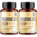 Hialuronskābes 1200 mg kapsulas ar kolagēna peptīdiem, C vitamīnu, fitoceramīdiem – ādai, acīm, kuņģa- zarnu traktam, kaulu atbalstam (2 iepakojumi)