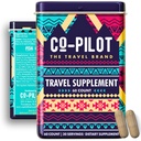 Travel Vitamīnu papildinājums lidojumam un katru dienu, Jet Lag, enerģija, imūnās, gremošanas atbalsts, Veicināt nomierināšanos ar Ashwagandha, Rhodiola, Chia & D3 labākam miegam un garastāvoklis 