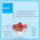 Konsultējieties ar veselību Regenerol - Multivitamīnu Retinol Gummy - Anti-Aging vitamīnu papildinājums - Glowing, Youthful & Clear Ādas Strong Matu un nagus - vitamīns B6, B12, C,D3, Folijskābe, Cinks - 60 Gumijas