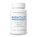 Biotics Research Betaine Plus HP - augstas potences sālsskābes papildinājums, atbalsta Gremošanas funkcija 90 kapsulas