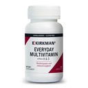 Kirkman - ikdienas multivitamīni bez vitamīniem A & D - 180 kapsulas - visaptverošs multivitamīns - minerālu atbalsts - hipoalerģisks