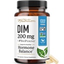 DIM papildinājums 200 mg (120 Ct) • Estrogēnu balanss sievietēm un vīriešiem • Hormonu balanss, Hormonāls Acne papildinājumi, Menopauze, Antioksidants & PMS atbalsts   ; Non-GMO, Vegan, Soy Free