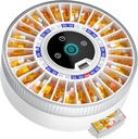 Windtrace® Bluetooth Automātiskais Pill Dispenser vecāka gadagājuma cilvēkiem ar trauksmes signālu, Smart Pill Dispenser ar 31-Slot, Pirkstu nospiedums un Mehāniskais Dual Slock Medication Dispenser, Timed Dispenser Machine veciem cilvēkiem