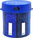 XL Papildinājums Pill Dispenser Pudele, 7 Iedalījums, Etiķetes, Viegli atverams, Anti-Mixing, UV Aizsargājošs Organizators, Extra Large Mēneša Vitamīns, Monster Fit Medication Holder (Cobalt Blue, Liels)