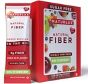 Kiwi Strawberry Flavored Psyllium Husk, 24 Fiber Packets