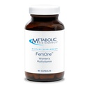 Vielmaiņas uzturēšana FemOne - sieviešu multivitamīni ar bioloģiski pieejamu dzelzi, aktīvu folātu, B12, antioksidanti, D vitamīns + biotīns, atbalsts reproduktīvajai veselībai + imūnā veselība (90 kapsulas)