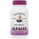 Alfalfa atstāj Dr. Christopher 100 VCaps
