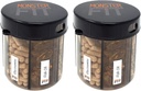 Monster Papildinājums Zāles Pill Dispenser ar iecirkņa etiķetes - Extra Large Pill Konteinera Pudeļu rokturi Gandrīz jebkurš papildinājums - Viegli iztikt (Monster Fit - 2 Pack)