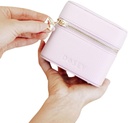 Dosy 14 Day Pill organizator Case (Lilac) - Luxury Personal Pill Travel Case for Pills, Medicine & Piederumi - AM & PM Pouches, Fits līdz 30 Tabletes - Nāc ar 14 Bezmaksas Pill Pouches - Vegan Leather