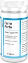 FitForMe Bariatriskie multivitamīni Dzelzs papildinājums pēc kuņģa apriņķošanas - viena diena Ferro Forte tabletes - 10 dienas piegāde dzelzs dzelzs (dzelzs pastiprinātājs forte chewable)