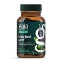 Gaia Herbs Holy Basil Leaf - tradicionāli izmanto, lai atbalstītu stresa reakciju - Adaptogenic Ayurvedic Herb* - 60 Vegan Šķidrs Phyto-Capsules (30 dienu piegādes)