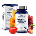 1MD Nutrition VisionMD Acu vitamīns CARMIS - Acu papildinājums pieaugušajiem - ar OptiLut Lutein & Zeaxanthin - atbalsta Redzes veselības aprūpi, ikdienas acu celmu, un dažreiz sausās acis - 30 Softgels