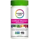 Varavīksnes gaismas Sertificētas Sieviešu Multivitamīnu, Multivitamīnu Papildinājums, 120 Caps (Pack May Vary)