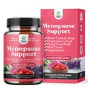 Complete Herbal Menopause Papildinājums sievietēm - Sieviešu Hormonu Balansa kapsulas nakts Sviedru Karstās Flashs & Mood Šūpoles ar Dong Quai, Chaste Berry & Black Cohosh Saknes - 60 Count Pack
