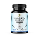 Magnija kompleksā 470mg magnija glicināta, malāta un citrāta muskuļiem, nerviem, & enerģijai; augsta absorbcija; vegāna, ne-ĢMO; 120 kapsulas