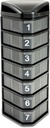 Deke Home - Stackable Pill Organizators 3 reizes dienā, 7 Day Pill Dispenser, Weekly Pill Organizators zālēm, vitamīnu, Papildinājums, Ilglaicīgs Ciets iepakojums, Droša slēgšana, BPA bezmaksas, Viegli tīrs