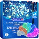 Eye Gel Pads (24 pāri) - Zem acu patches puffy Eyes, Grumbas, Tumšie loki, Dabīgie kolagēna Acu Gels, Zem acu maskas Patches priekš sejas, lai nomierinātu pietūkums, acu somas