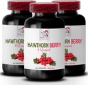 hawthorn ogu ekstrakts - HAWTHORN BERRIES EXTRACT - hawthorn ogu kapsulas, hawthorn ekstrakts papildināt, antioksidanti papildināt sievietēm, antioksidanti papildināt ādai 3 pudeles 180 kapsulas