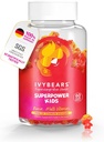 IvyBears® Superpower Kids - Multivitamīnu Gummies for Imūnsupport - Stiprināt bērnu imūnās sistēmas ar vitamīniem C, D2, B6, A - pilnībā dabas Berry-Flavored - vācu-Made Daily pielikums