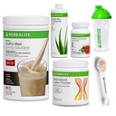 Herbalife Shake Healthy Male Kit -- Cookies and Cream Formula 1 + Herbal Aloe (Mango) + Herbal Tea koncentrāts + Olbaltumvielu pulveris + Shaker Cup & Spoon