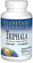 Triphala iekšējais tīrītājs 1000mg Planetary Herbals 15 Tabs