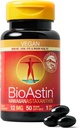Nutrex Hawaii Vegan BioAstin Hawaiian Astaksantīns - 12mg, 50 Softgels - Farm-Direct Premium Antioksidants Papildinājums, lai atbalstītu acu, ādas, locītavu un imūnās sistēmas veselību - Vegan, Non-GMO un Gluten-free
