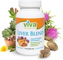 Viva Vitamīni Aknas Blend Detox tīrīt - Aknas tīrīt Detox & Remonts w/Milk Thistle & Artišoka ekstrakts, Aknu papildinājums Optimālam aknu atbalstam, Vegan, bez lipekļa, ne-GMO, 90 Veggie Caps