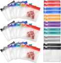 35&70 Pieces Pill Pouch Bags Zippered, Anglecai Atkārtoti lietojams Pill Pouch for Medicine Bags Portable Self Mareling Travel Medicine Packets with Slide Lock Drug Baggies (35)