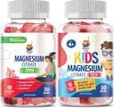 Magnija Gumijas bērniem 500mg un magnija Gumijas pieaugušajiem - 100mg. Calm magnija košļājamās rotaļlietas - magnija citrāts košļājamās piedevas Mood & Muskuļu atbalsts