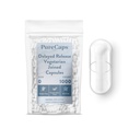 PureCaps ASV - Tukša Veģetārietis Vegan Pill Kapsulas Izmērs 0, 000 Apvienots Pills, Clear, Non-GMO Sertificēts, SLS, Gluten, Konservants bez