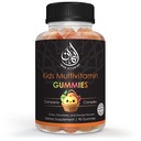 Halals Kids Multivitamīni Gumijas - C vitamīns, D, Cinks, A, E, B6, B12, Biotīns, Folāts, Inozitols - pastiprināt vielmaiņu, kaulus un imunitāti    ; Bez glutēna - 90 grādos