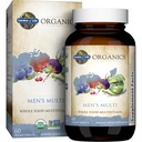 Dabas dārzs Organics Vesela pārtika Multivitamīni vīriešiem, 60 tabletes, Vegan Mens Vitamīni un minerālvielas veselībai un labsajūtai, Sertificēts Organic Vegan Multi