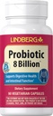 Piping Rock Probiotic for Men & Women - 90 Kapsulas - Gremošanas un zarnu atbalsts -- Non-GMO, lipekļa bezmaksas & Veģetārs papildinājums - by Lindberg
