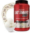 iSatori ēst Smart MRP, augsts olbaltumvielu saturs, samaisa ar sūkalu olbaltumvielu pulveri, probiotikas pulveris, kazeīna proteīns, MCT eļļa, olu albumīns, vitamīni un minerālvielas, Keto, Vanilla Flavor, 20 Kalpo