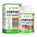 10-in-1 Cortizol Papildinājums ar magniju, Ashwagandha,Rhodiola Rosea,L Theanine,Hormone Balance sievietēm 120 Vegan kapsulas