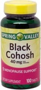 Spring Valley - Black Cohosh ekstrakts, 100