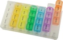 Pop up Weekly Pill organizētājs 4 reizes diena — liels ceļojumu Pill lieta w/ 28 iecirknis, lai tur zāles, vitamīns un papildinājums — ikdienas Pill kaste 7 diena — Mitruma-Resistant lielas medicīnas lietas