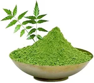 Organic Neem Leaf Pulveris - 100% Tīrs un dabīgs ; Ājurvēdas ādas un matu kopšana; Acne & Blaugznas Remedy; Imunitātes pastiprinātājs; no Šrilankas; 50g iepakojums (1.7 oz)