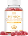 Generic Cyrix Health Acu redze Gumijas - Luteīns un zeaksantīna acu veselība Papildinājums pieaugušajiem - Delicious Mango uzputotās acis Vitamīni - Acu komforts un zilā gaisma Defense for Crystal-clear Vision
