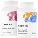 THORNE - Aktīvas novecošanas multivitamīnu bariņš - pielāgots uzturs vīriešiem un sievietēm 50+ - 30 Kalpojumi