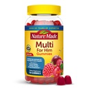 Daba Made Multi Viņam, Vīrieši Multivitamīnu Gumijas, Enerģijas Metabolisma Atbalsts, Multivitamīnu vīriešiem, 150 Gummy Vitamīni un Minerals, 75 dienu piegādes
