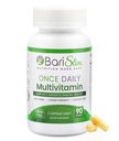 BariSlim vienu reizi dienā BariSlim multivitamīnu kapsulas - bezdzelzs formula - Bariatrisks vitamīns un papildinājums pēc ķirurģijas, ieskaitot kuņģa caurlaidi un kuņģa piedurkni